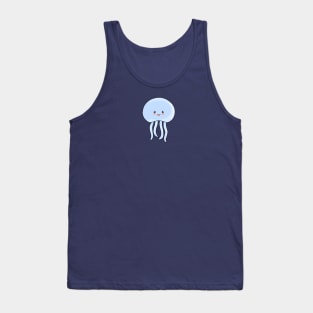 Jellyfish blue ver Tank Top